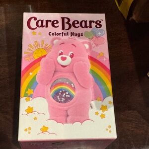 Care Bears Colorful Hugs Pink Bear Plush with Rainbow Belly
